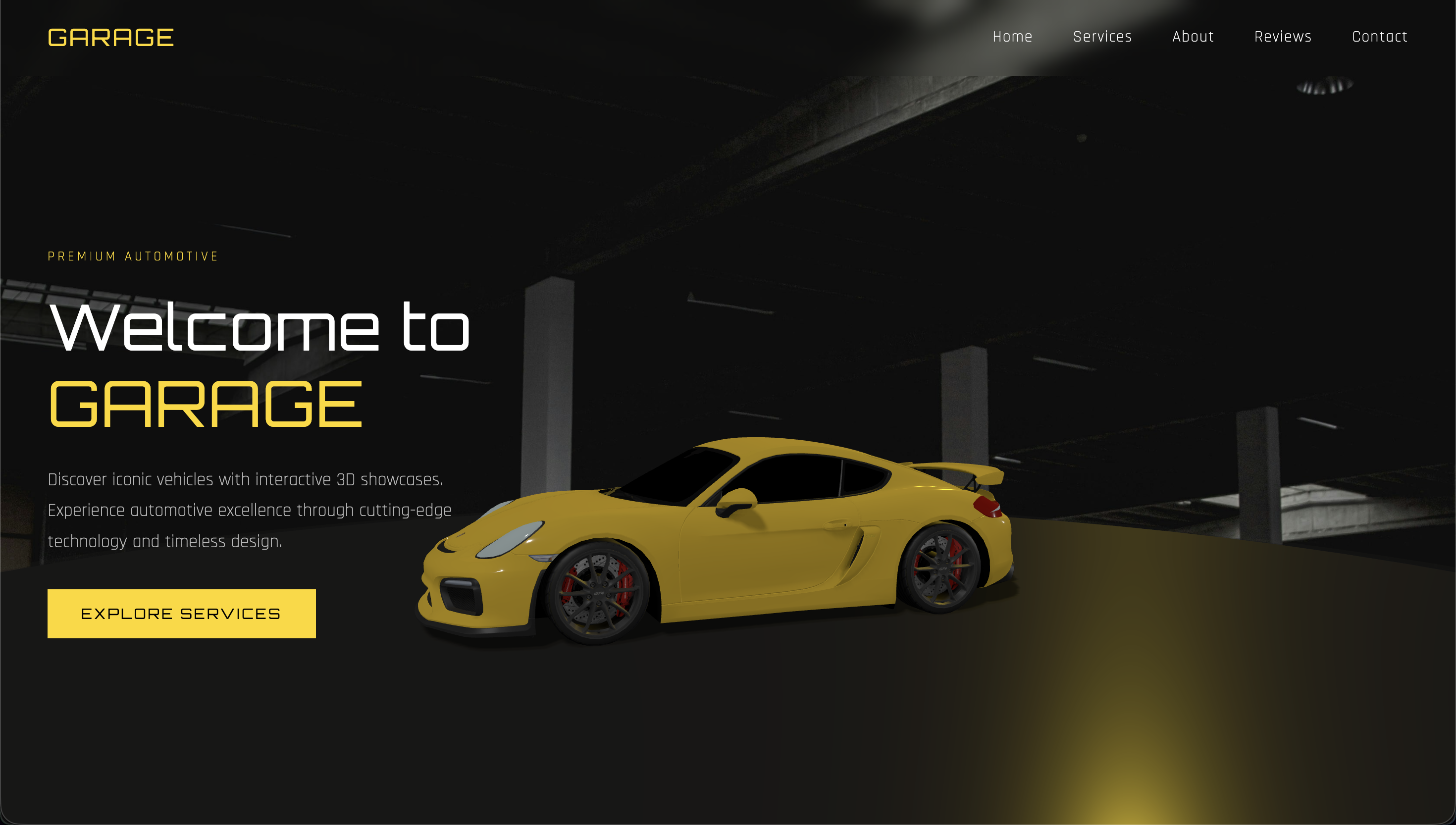 Garage 3D Experience