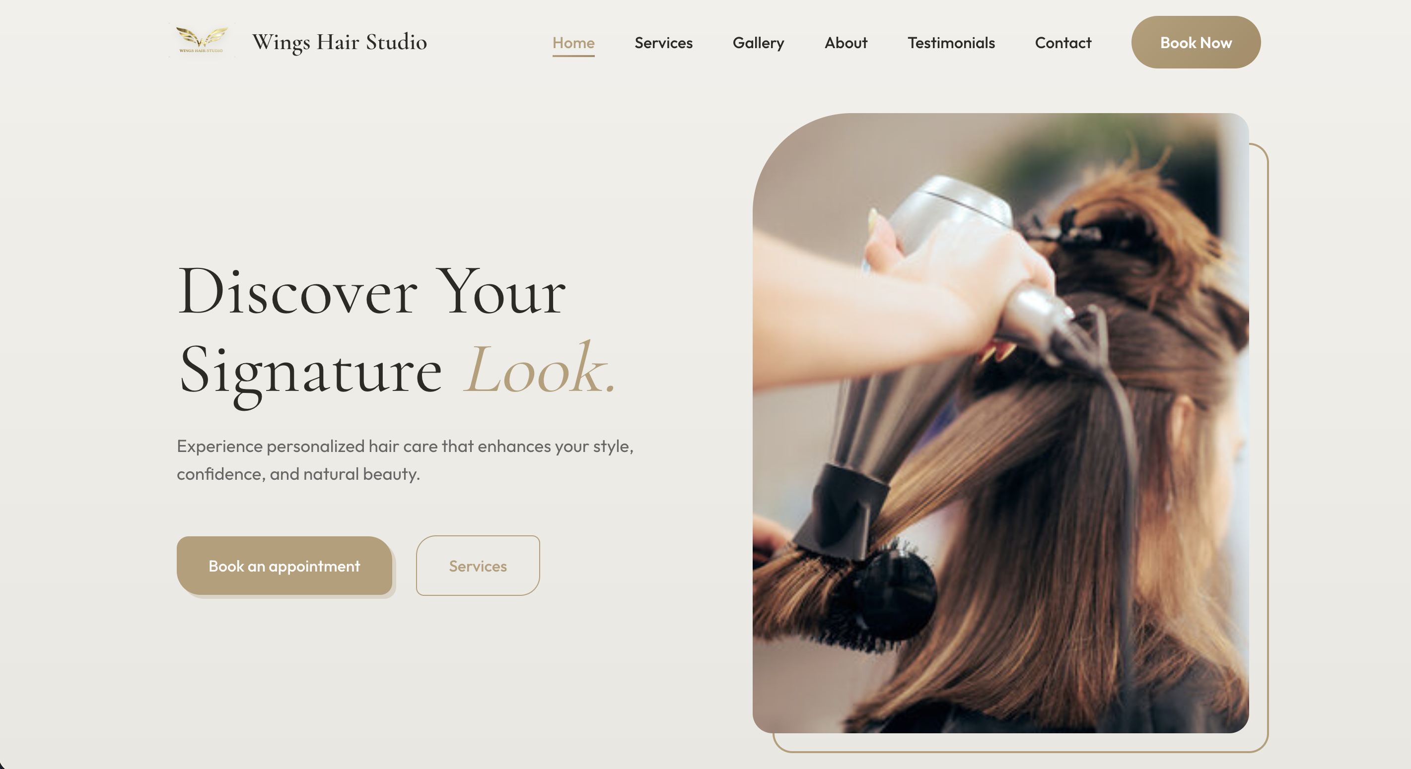Wings Hair Studio
